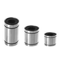 Douille linéaire LM8UU 8 mm, roulements linéaires pour tiges, rail linéaire, pièces d'arbre linéaire