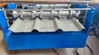 Machine de formage de rouleaux trapézoïdaux et incurvés Offre Spéciale PV4 Machine de formage de feuilles de toiture en arc métallique