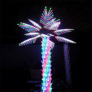 Lumière décorative LED en forme de palmier pour extérieur, idéale pour les parcs, les paysages et les jardins de stations balnéaires - Product Image 1