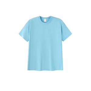 Kaus anak-anak grosir kaus katun dasar polos uniseks anak laki-laki karakter perempuan longgar lembut ukuran anak-anak - Product Image 4