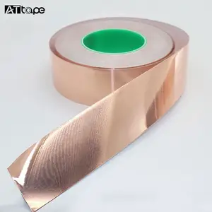 Fita isolante de folha de cobre, adesivo de condução EMI, fita de cobre de blindagem