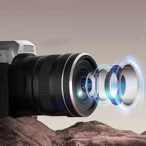 Mới Chuyên Nghiệp 10x Zoom Quang Học 75 Megapixel HD Wifi 4K <span class=keywords><strong>3</strong></span>.<span class=keywords><strong>0</strong></span> Màn Hình Cảm Ứng Lật Video Kỹ Thuật Số Máy Ảnh Cho Phát Trực Tiếp - Product Image 6