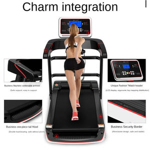 Portable Accueil Tapis Roulant Électrique Pliable En Acier Motorisé Lcd Écran Led Fonction pour la Course et Fitness - Product Image 5