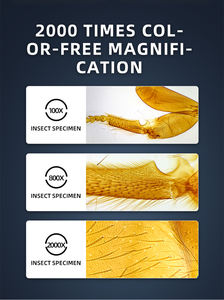 Fotoğraf Çekme ve Kayıt Yapabilen 9 İnç Beyaz Ekranlı Murzider Biyolojik Mikroskop MSD100-9-9C - Product Image 3