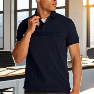 Camisa de Verano para Hombre, Nueva, Popular, Informal, de Manga Corta, Transpirable, con Estampado de Poliéster, para Oficina, Ropa de Moda - Product Image 2