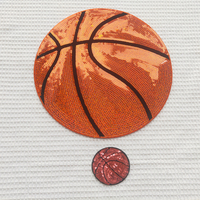 Patchs de basket universitaires thermocollants personnalisés en gros, broderie à grandes paillettes pour vêtements, t-shirts, sweats à capuche, casquettes, vestes, denim