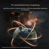 GameSir G7 Pro Pengontrol Game untuk PC/Steam 2.4G Nirkabel Bahan ABS dengan Kompatibilitas untuk iPhone dan Android