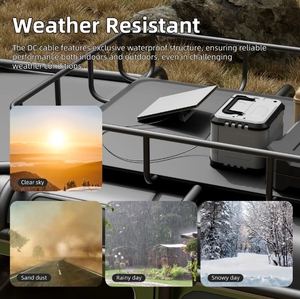 자동차 PVC 절연 6.5FT/16.4FT/32.8FT 옵션 용 Starlink 미니 DC-DC 전원 케이블 어댑터 MINI-DC - Product Image 5