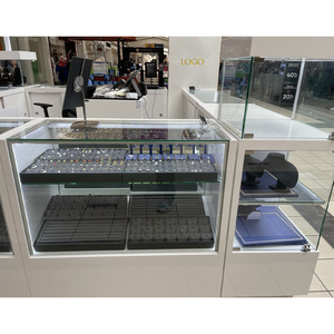 Bán lẻ trung tâm mua sắm đồ trang sức kiosk đứng hiển thị truy cập cửa hàng đồ trang sức <span class=keywords><strong>Showcase</strong></span> đồ trang sức kiosk - Product Image 4