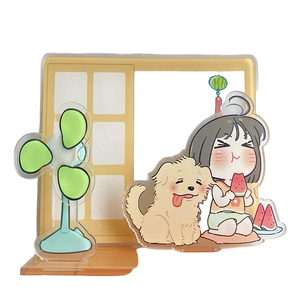 Cartoon Acrylic Standing Signs Plastic Crafts Decorations and Gifts Ornaments