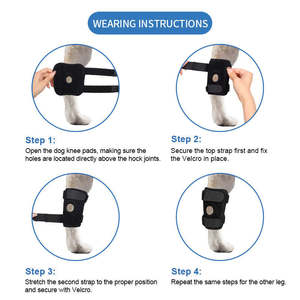 Bunnyhi GHX001 Yeni Tasarım Destekli Rehabilitasyon ACL Bağ Kopması Koruması Evcil Köpek Bacak Koruyucu Köpek Dizliği - Product Image 3