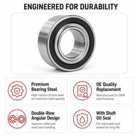 Roulements de roue avant en acier chromé de précision P2 de la marque SCBT DAC29530037 29*53*37mm OEM personnalisés pour Ford Mazda