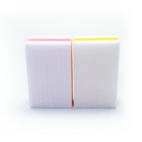 Éponge en mélamine blanche épaisse multi-usages, écologique, à trois couches, haute densité, pour le nettoyage et l'élimination de la rouille, vente en gros