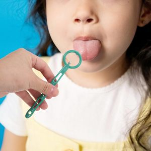 Jouets sensoriels pour l'autisme, 4 pièces, <span class=keywords><strong>correcteur</strong></span> <span class=keywords><strong>de</strong></span> poussée <span class=keywords><strong>de</strong></span> la <span class=keywords><strong>langue</strong></span>, exerceur <span class=keywords><strong>de</strong></span> la <span class=keywords><strong>langue</strong></span>, entraîneur des muscles buccaux pour enfants, motricité buccale - Product Image 6