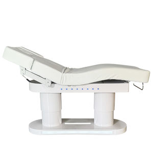 Cama de belleza eléctrica de gama <span class=keywords><strong>alta</strong></span>, cama de clínica <span class=keywords><strong>estética</strong></span> de masaje de lujo, tratamiento Facial, silla <span class=keywords><strong>estética</strong></span> médica con Control lateral izquierdo - Product Image 4