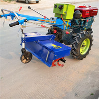 Machines agricoles africaines d'exportation Tracteur à deux roues avec motoculteur rotatif Variety Core Engine Seeders & Transplanters