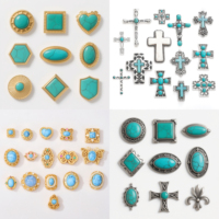 Lunettes de luxe œil-de-chat en filigrane d'or 18 carats avec accents turquoise et diamants, montures artisanales en acétate et métal