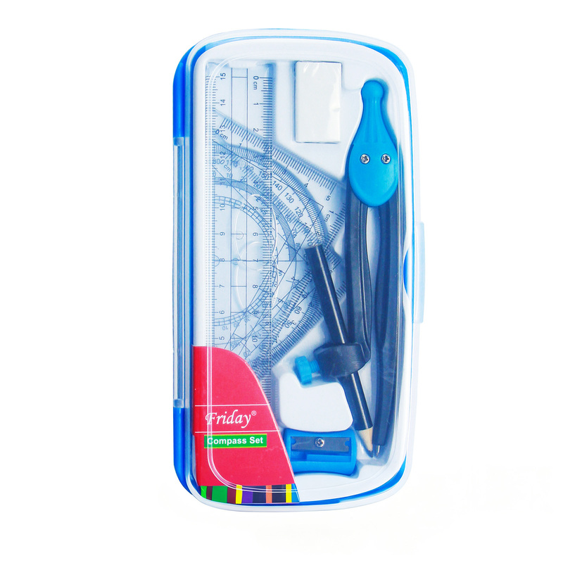 Student 15 Piece Geometry Maths Set
