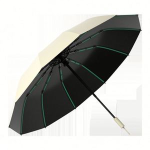 <b>Large</b> Double-Ribs Automatic Folding <b>Umbrella</b> for Women Men Travel Upf 50+ Uv Protection Promotion Gift Custom Logo - Product Image 1