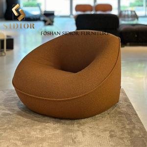 ชุดโซฟาบับเบิ้ลกำมะหยี่ทรงโค้งแบบแยกส่วนเฟอร์นิเจอร์ห้องนั่งเล่นสำหรับบ้านหรูหราสำหรับห้องนั่งเล่น - Product Image 4