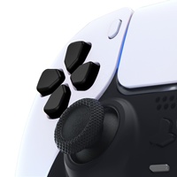 Boutons D-Pad SDP en plastique noir, touches directionnelles pour manette PS5 PS4