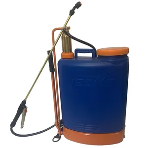 Pulverizador agrícola 20L Mochila Pulverizador manual de bomba de cobre de alta pressão resistente com bicos substituíveis para