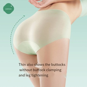 <span class=keywords><strong>Culotte</strong></span> <span class=keywords><strong>menstruelle</strong></span> sans couture 3 couches absorbantes à débit élevé pour femmes, anti-fuite <span class=keywords><strong>invisible</strong></span>, coupe française, sous-vêtements menstruels sans couture - Product Image 4