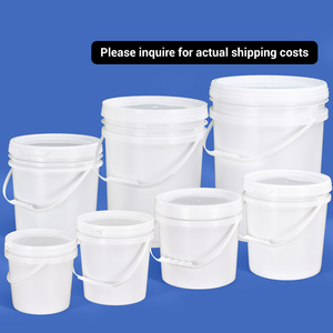 Vente flash : <span class=keywords><strong>Seau</strong></span> en plastique PP de <span class=keywords><strong>5</strong></span> gallons (20 <span class=keywords><strong>litres</strong></span>), durable, épaissi, de qualité alimentaire, avec couvercle et poignée pour liquides - Product Image 6