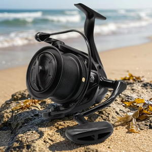 Metal Spinning Reel 4.8:1 Gear Ratio 5 Bearings 600g Heavy Duty High Speed Long <b>Casting</b> Ocean Beach Right <b>Hand</b> - Product Image 1