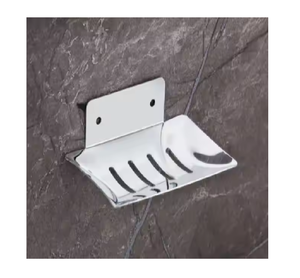 Porte-savon en acier inoxydable à boîte unique Octra Design moderne Nouvelle version pour salle de bain avec garantie d'un an - Product Image 2