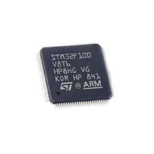 Microcontrôleur Angel Tech Original IC 32 bits 64 Ko STM32F100V8T6B LQFP-100 MCU pour contrôle industriel et contrôle de moteur - Product Image 1