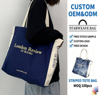 Sacs de courses en toile de coton écologiques personnalisables en gros, réutilisables, avec logos et lettres imprimés sur mesure