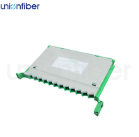 Coffret de distribution de fibres optiques (ODF) à montage en rack, entièrement équipé, avec panneau de brassage SC LC FC et plateau de raccordement pour communication FTTH