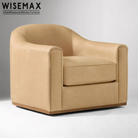 Canapé d'appoint WISEMAX FURNITURE, style rétro de luxe, en velours, pour maison, villa, hôtel, style français