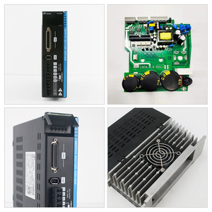 220V 1500RPM IP66 9.5A 15N.m ชุดควบคุมมอเตอร์ AC A5 2.3KW ชุดไดรเวอร์มอเตอร์ AC สำหรับแกะสลักเครื่อง CNC - Product Image 1