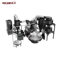 Torréfacteur Industriel Entièrement Automatique 120 kg en Acier Inoxydable à Gaz pour Grains de Café avec Fonction Artisanale