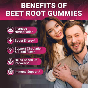 Gummies de Betterave à Marque Blanche OEM/ODM – Stimulant d'Oxyde Nitrique, Soutien Énergétique et Circulatoire pour Adultes – Vente en Gros - Product Image 3