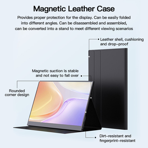 Новый портативный монитор 2025 года QHD LCD с USB Type-C, ультраширокий IPS 16,1 дюйма, ультратонкий, 100% sRGB, встроенный, для расширения экрана ноутбука - Product Image 5