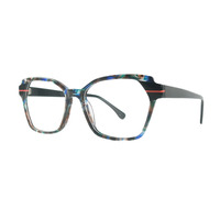 Nouvelles lunettes Anti lumière bleue pour unisexe mode lunettes carrées Vintage surdimensionné clair lentille plate montures optiques