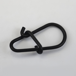 Cường độ cao màu đen thép không gỉ câu cá nối <span class=keywords><strong>Snap</strong></span> khóa <span class=keywords><strong>pin</strong></span> xoay phụ kiện - Product Image 5