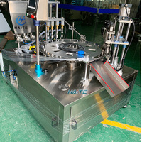 Machine de capsulage de remplissage de poche de bec de qualité supérieure 10ml-5000ml Machine de cachetage de remplissage de lait de sauce détergente pour Doypack/sac d'aspiration