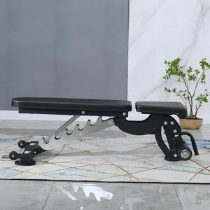 Attrezzatura da palestra da banco per allenamento con manubrio con gambe inclinate pieghevoli regolabili per esercizi di stampa toracica per l'allenamento a casa - Product Image 5