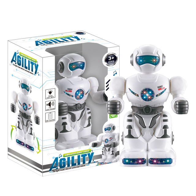 Intelligent AI Robot Factory Direct Singing Music with Lights Robot Children's Education Early Learning Robot Toys