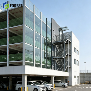 Edificio de Estructura de Acero para Estacionamiento de Múltiples Niveles, Certificado SAA AS1170, Resistente a Vientos Ciclónicos, Centro de Depósito para Flotas Comerciales - Product Image 1