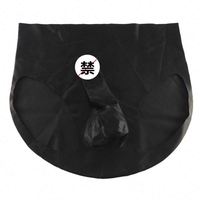 Suministro directo de fábrica, pantalones cortos de látex moldeados una sola vez/cinturón corto para hombre adulto, cubierta para pene, productos Sexy de látex de 0,4mm