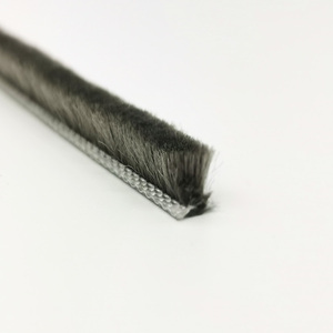 JYD 6*8mm populaire à battants de haute qualité <span class=keywords><strong>coulissante</strong></span> non <span class=keywords><strong>bande</strong></span> d'étanchéité en silicone <span class=keywords><strong>brosse</strong></span> de joint de fenêtre pour <span class=keywords><strong>porte</strong></span> et fenêtre - Product Image 4
