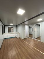 Maisonnette modulaire préfabriquée pliable de 20 pieds à double aile extensible pour bureau à domicile et usage hôtelier