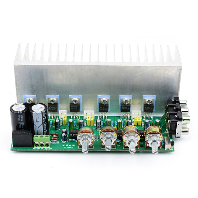LM1875 5.1 Channel Audio Amplifier Board Subwoofer Amplifiers DIY Sound System Speaker Home Theater 25W*6 Super TDA2030