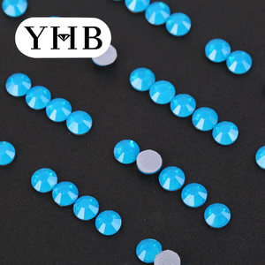 De cristal Rhinestones del Caribe de ópalo azul diamantes de imitación uñas cristales de diamantes de imitación - Product Image 3