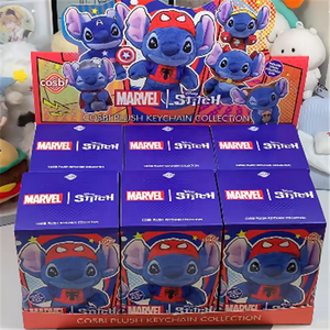 Venta al por mayor de productos nuevos y originales de moda: Caja sorpresa de juguetes populares, Colgante de peluche COSBI de <span class=keywords><strong>Marvel</strong></span> Stitch, Adorno lindo para bolso, Juguete de regalo - Product Image 1